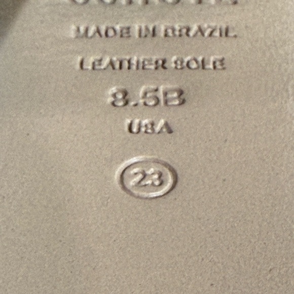 Schultz Sexy Mule Sandals High Chunky 5.5” Platform Heel Square Toe Size 8.5 - Picture 7 of 10